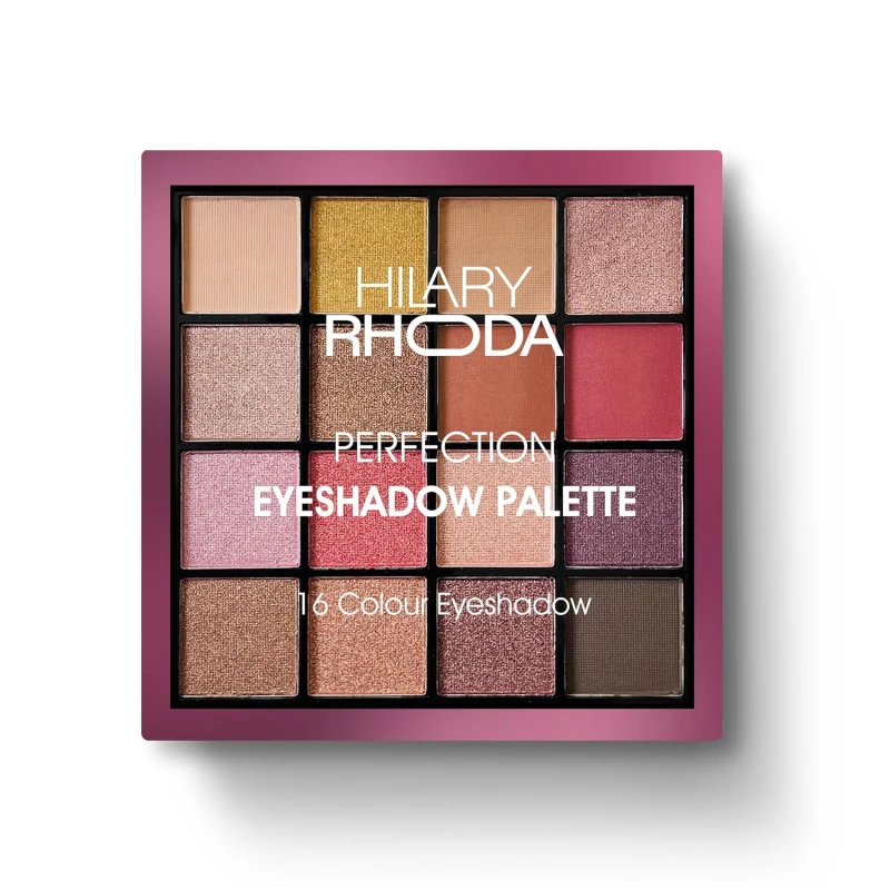 Hilary Rhoda Eyeshadow Palette | 16 Multicolor Matte & Shimmer Shades | Eye Makeup Highly Pigmented, Long-Lasting, Waterproof & Blendable Eye Makeup | Professional & Beginner Friendly (Shade 1) – 20.8g thumbnail 7